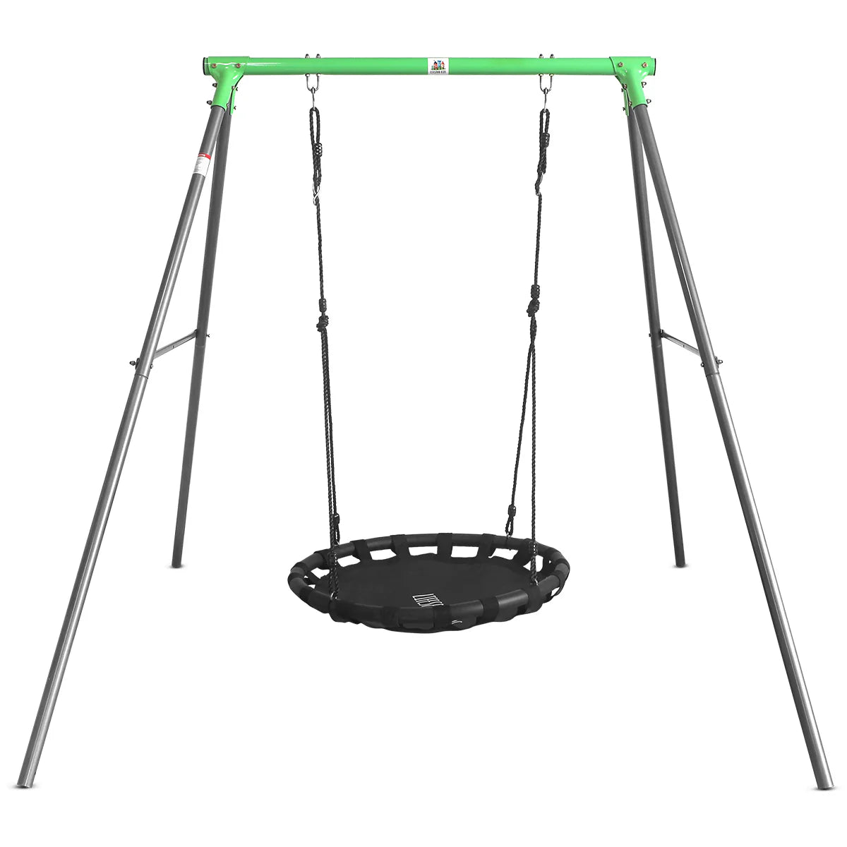 Cellar Nest Swing Set with Slippery Slide