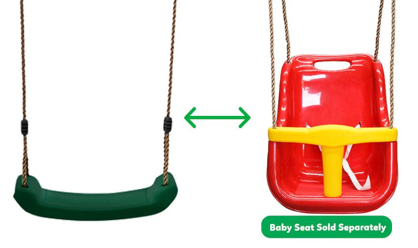 Lifespan Kids Forde 3-Station Timber Swing Set