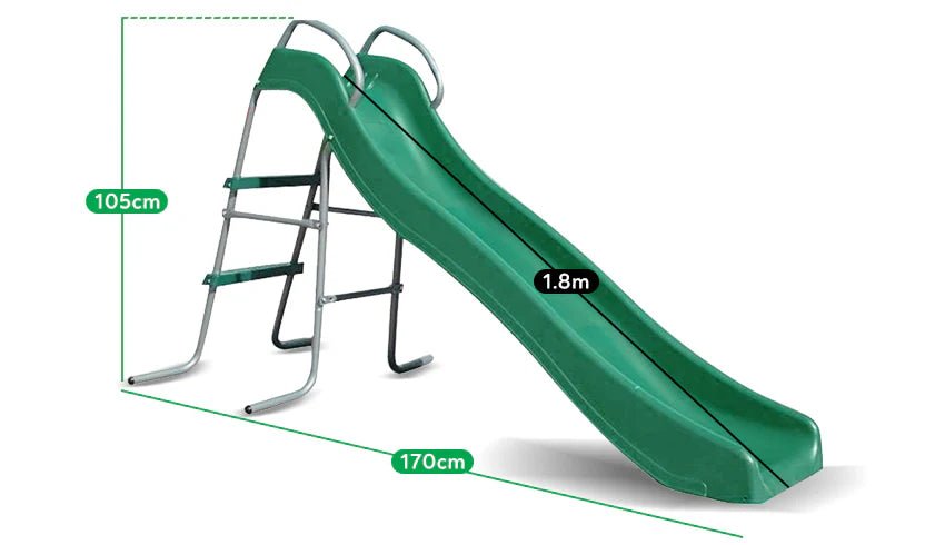 Lifespan Kids Lynx Station Swing Set with Slippery Slide
