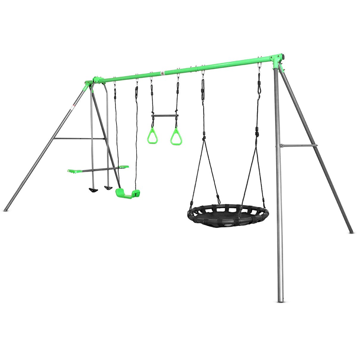 Lifespan Kids Lynx Station Swing Set with Slippery Slide