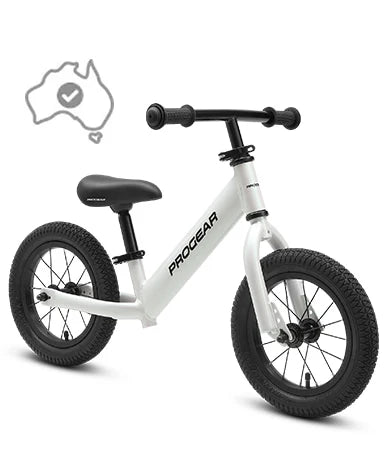 Progear DuraLite Kids Balance Bike 12 - Pearl White