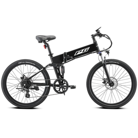 Progear E-Rover Electric Folding MTB 26" - Gloss Black