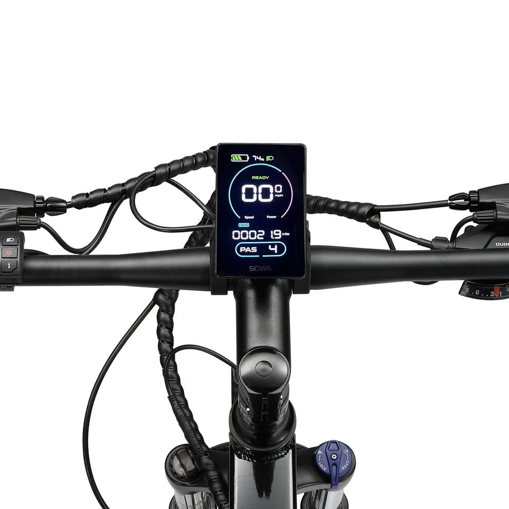 Progear E-Rover Electric Folding MTB 26" - Gloss Black