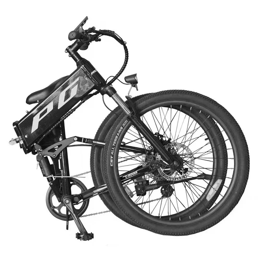 Progear E-Rover Electric Folding MTB 26" - Gloss Black