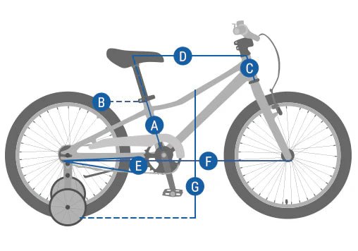 Progear DuraLite Kids Bike 16 - Azure Blue