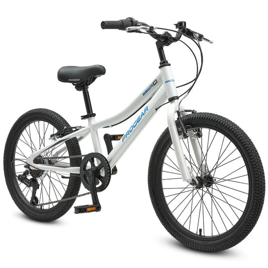 Progear DuraLite 7 Speed Kids Bike 20 - Pearl White