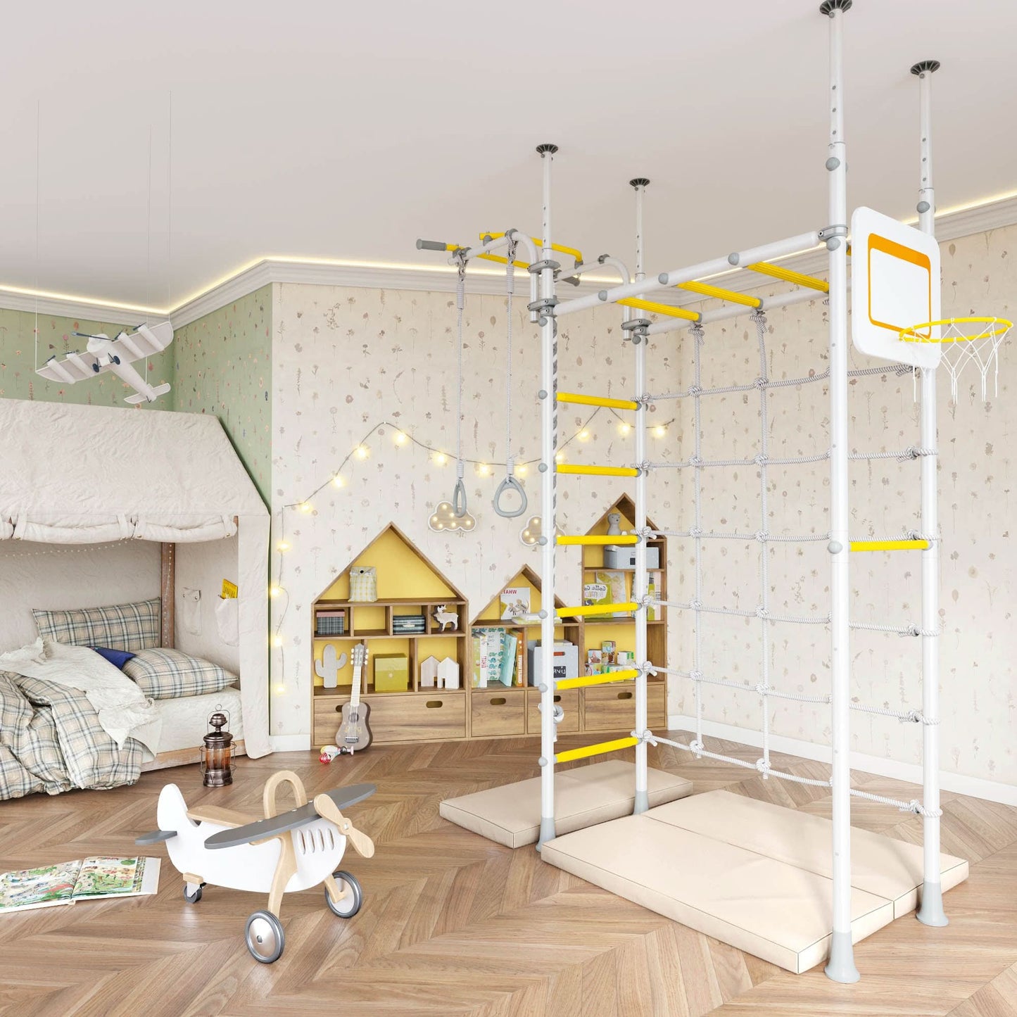 Swedish Home Play Gym Set NO DRILL - Tinnitots