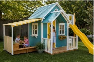 Jolly Shack with Mud Kitchen