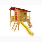 Sweet Shack Cubby House 2.2m Slide and Swing Set - PREORDER
