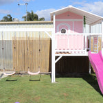 Sweet Shack with Swing Set