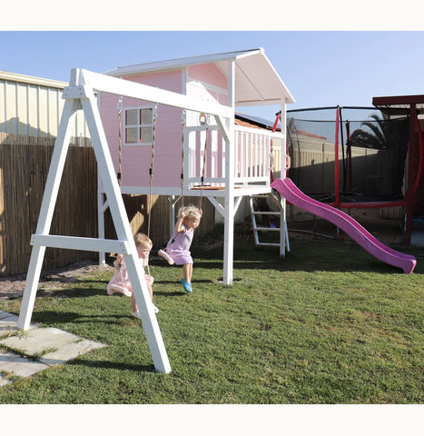 Sweet Shack with Swing Set