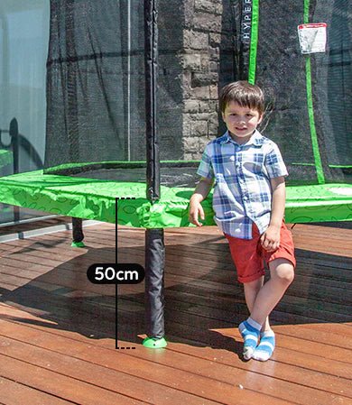 Lifespan Kids 7ft Springless Hoppy 2 Trampoline Set