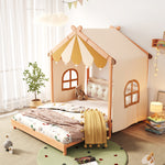 LAYBY - SLEEPY TIME KIDS Wooden Floor Bed Double Size ($1599)