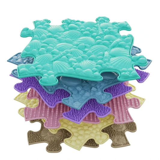 Muffik Tots Sensory Playmat Set 2 PASTEL - Tinnitots