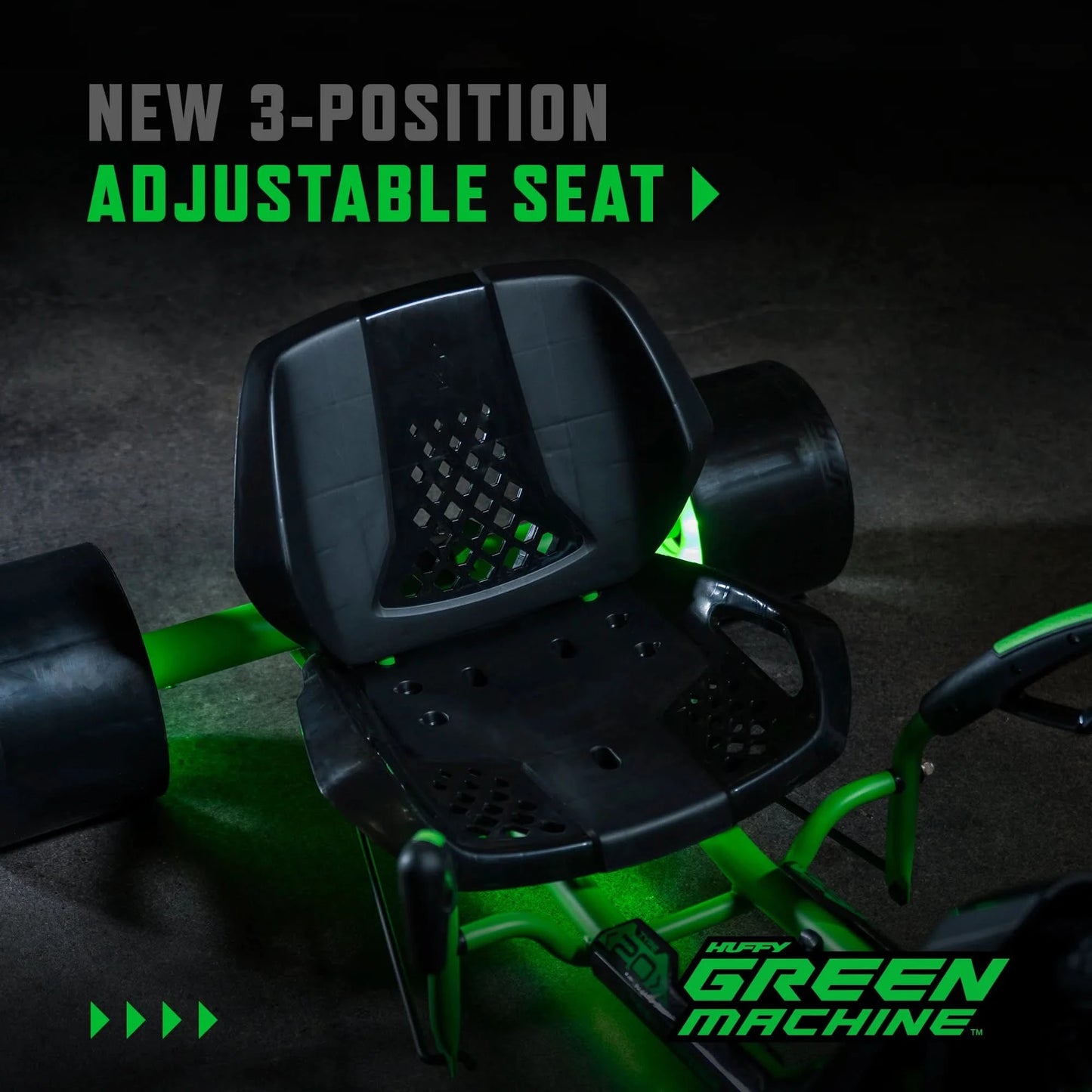 Huffy Green Machine Drift Trike – 20 Inch Green & Black (Ages 8+)