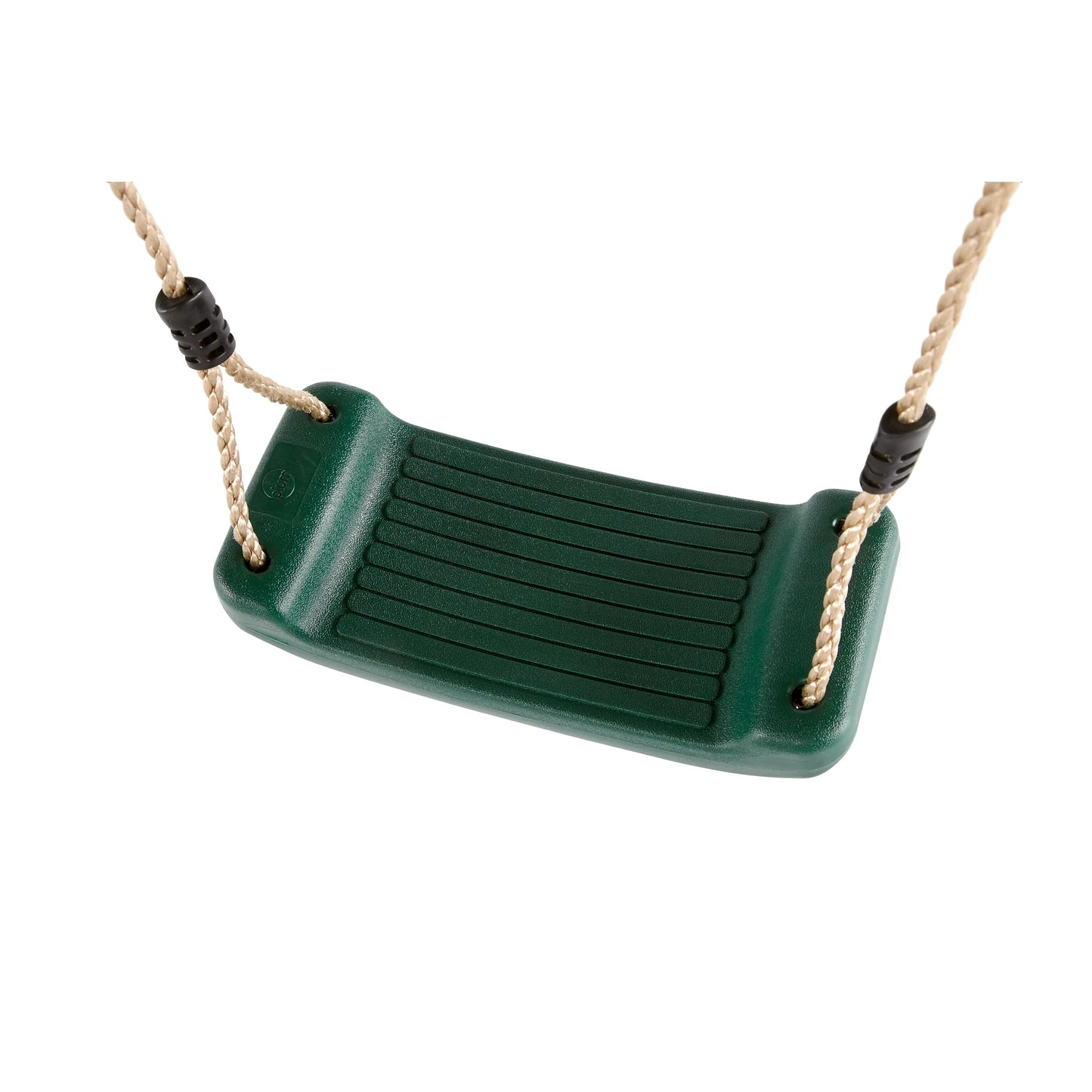 Plum® Colobus Wooden Garden Swing Set - Double Swing & Glider - Green