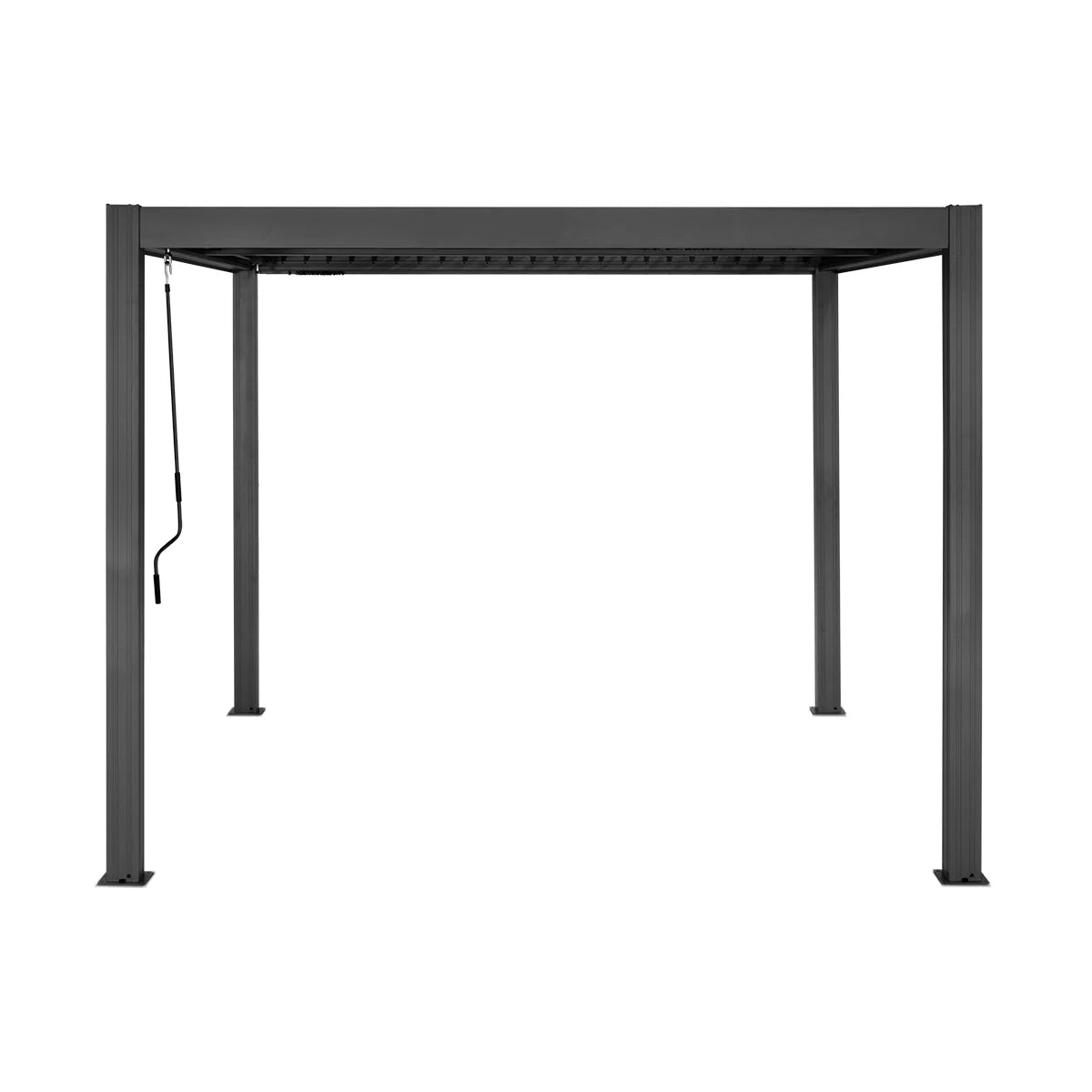 Yardtopia Elmont 3m x 4m Aluminium Adjustable Louvre Pergola