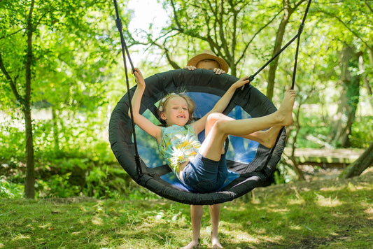 Plum® Wooden Nest Swing Set - Spider Monkey