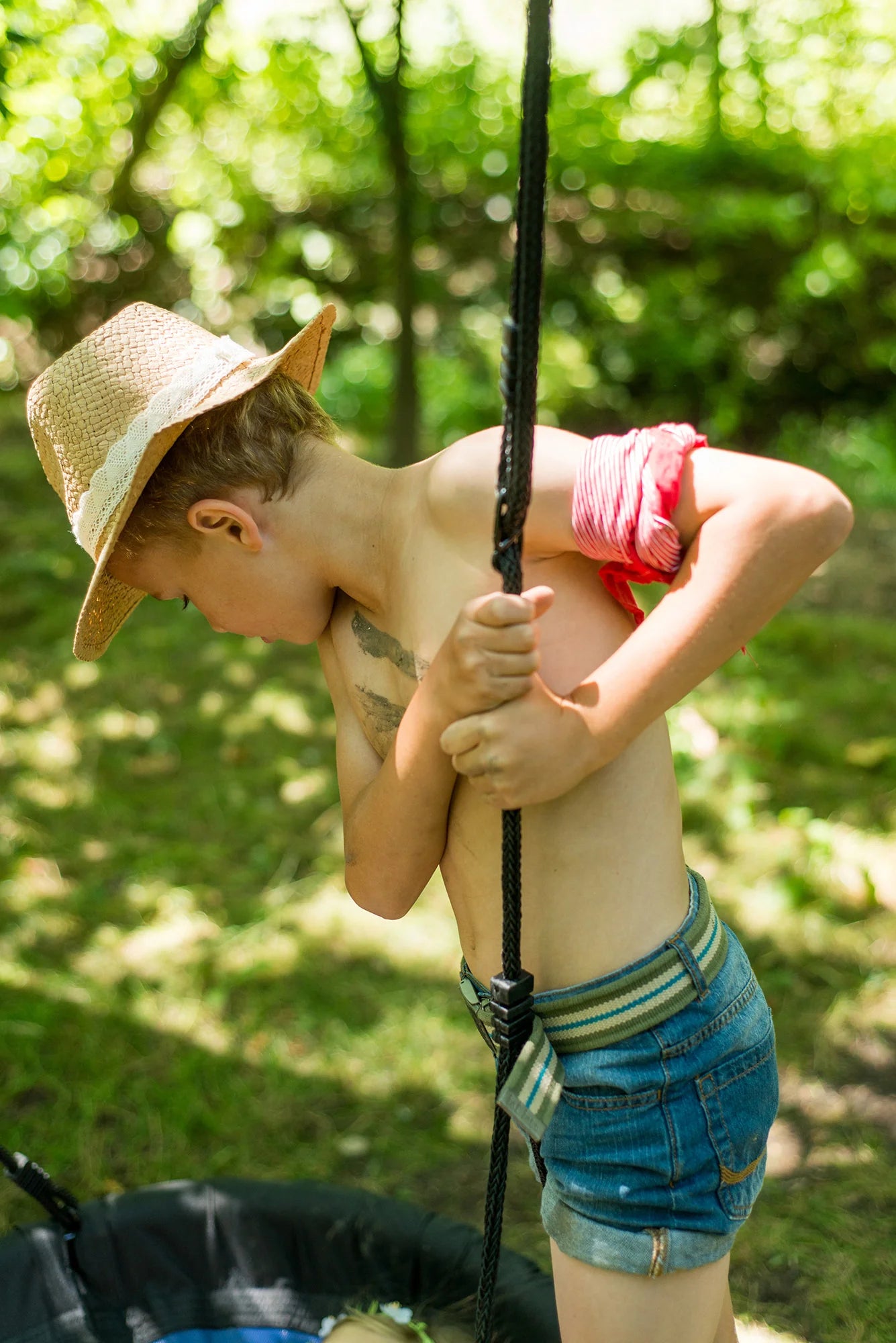 Plum® Wooden Nest Swing Set - Spider Monkey