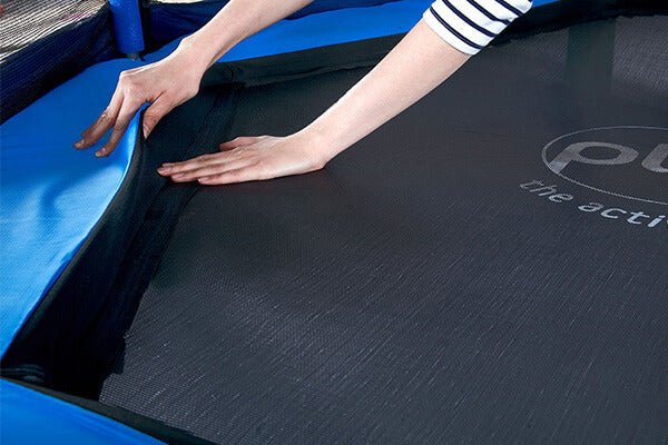 Plum 7ft Junior Jumper Trampoline with Springsafe® Enclosure – Blue – Ages 3–7