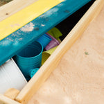 Plum Store-it Wooden Sand Pit