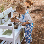 Outdoor Wooden Mud Kitchen with Sink/Tap