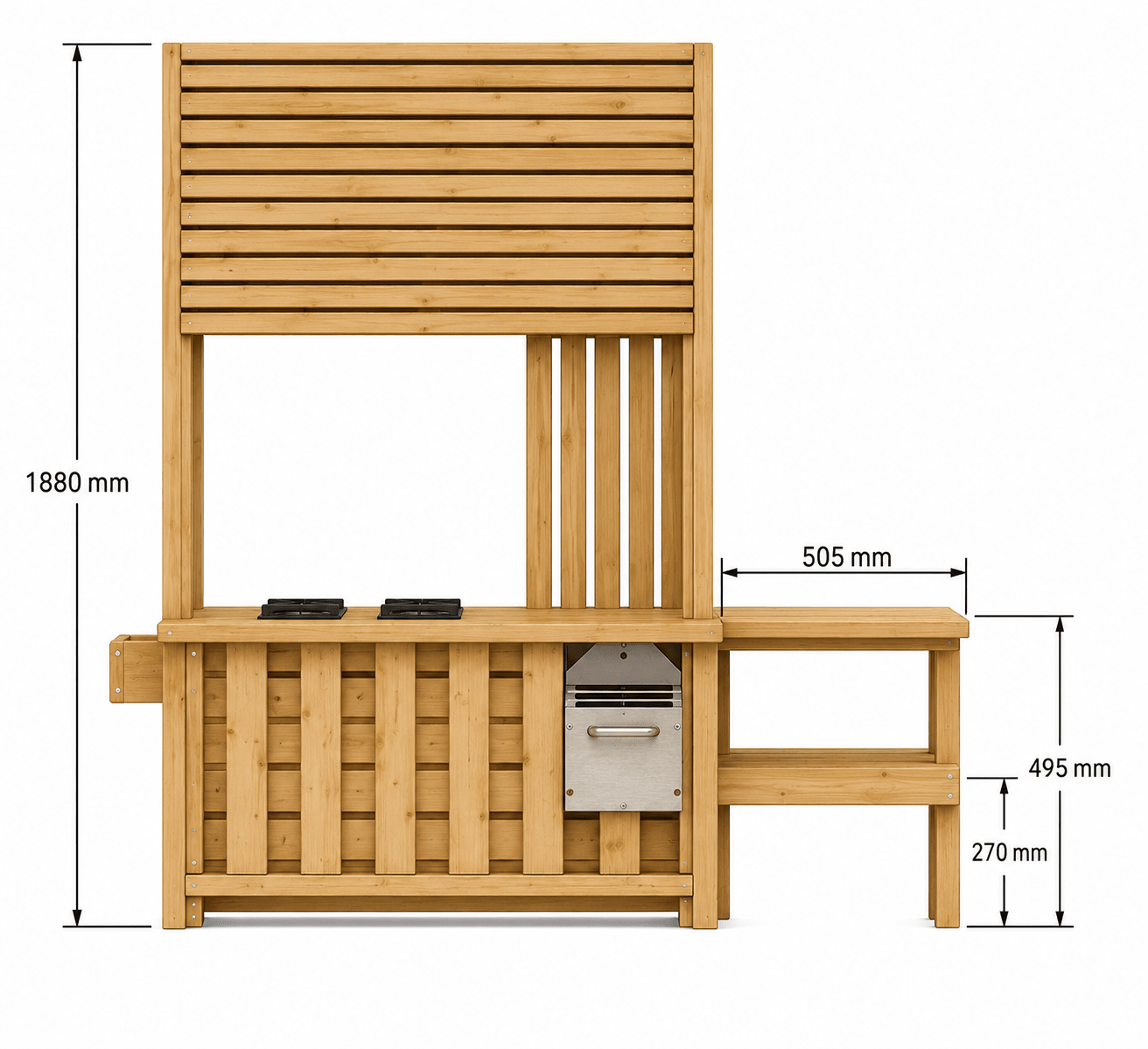 PRE-ORDER - MY FIRST SHACK CUBBY