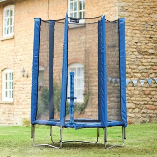 Plum 4ft Junior Springsafe Trampoline - Blue