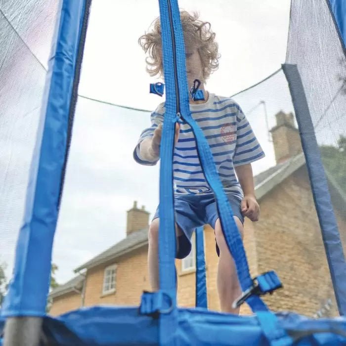 Plum 4ft Junior Springsafe Trampoline - Blue