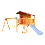 Sweet Shack with Swing Set