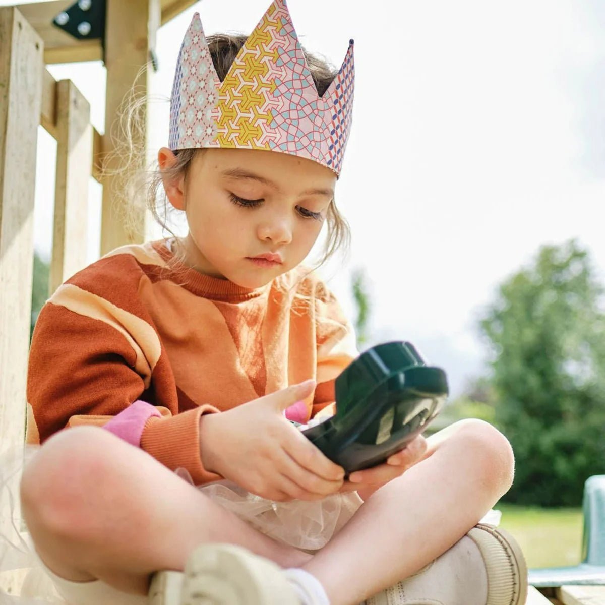 Plum® Lookout Tower Colour Pop Play Centre with Swings & Monkey Bars