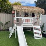 Deposit - Sweet Shack Cubby House 2.2m Slide and Swing Set ($2289)