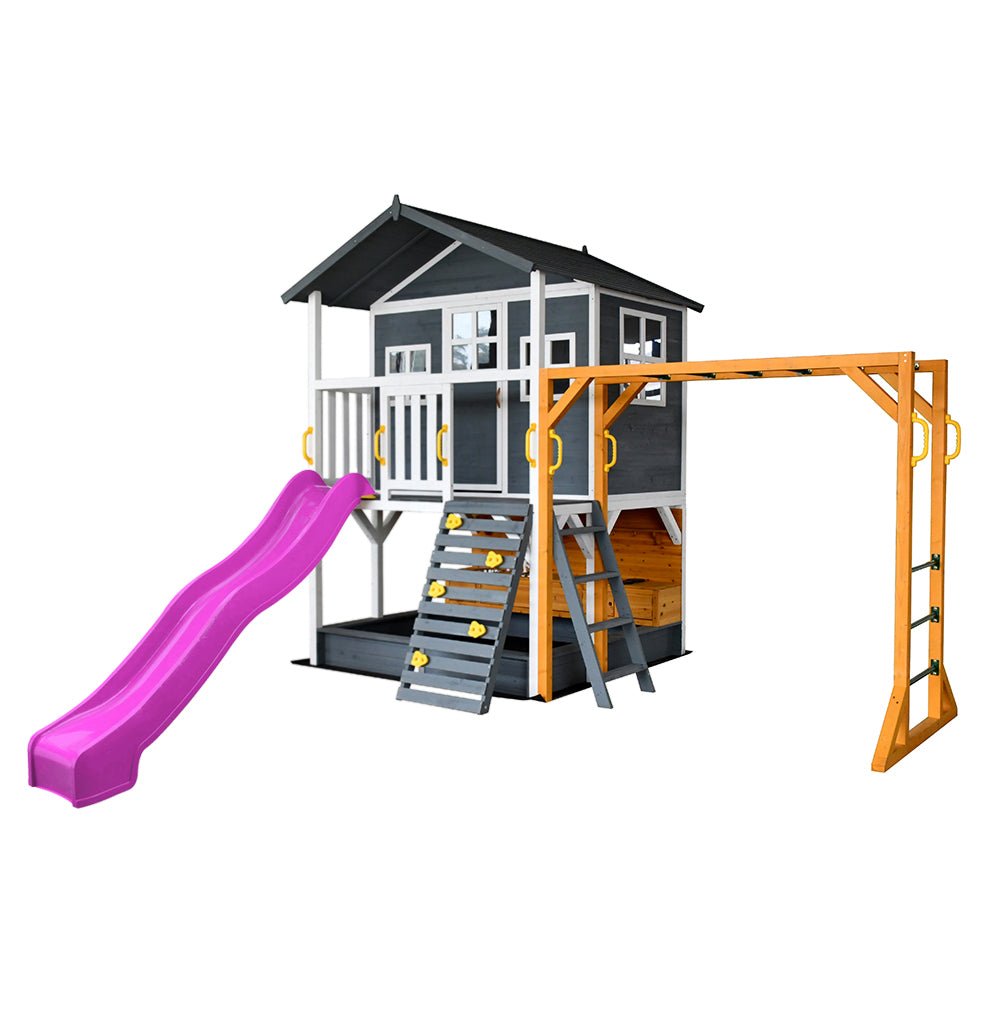 Caboodle Shack with Mud Kitchen & Monkey Bars