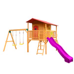 Sweet Shack with Swing Set