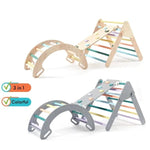 Pikler Ladder and Arch Package (3in1) - VARNISHED WOOD