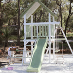 Cheeky Monkey Fort with Swing Sets IN STOCK