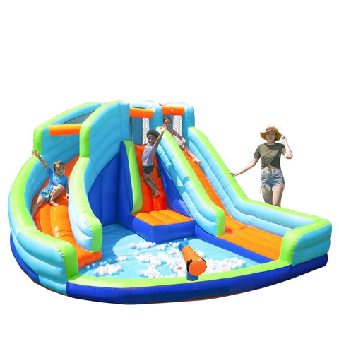 Dual Slide Inflatable Jumper Castle Water Slide (73002)