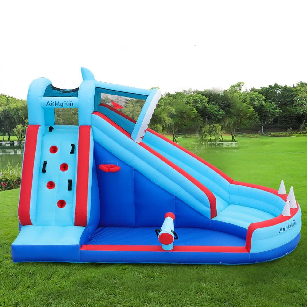 Ocean Shark Climber with Slide, Pool and Spray Gun (83046)