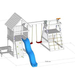 Deposit - Swing and Climb Fort with Swings ($1899)