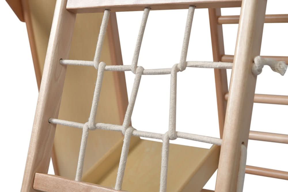 Indoor Climbing Play Gym with Slide & Swing Frame