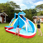 PREORDER Great White Inflatable with Slide, Pool and Spray Gun (63114)