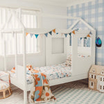 SLEEPY TIME KIDS House Bed - King Single WHITE
