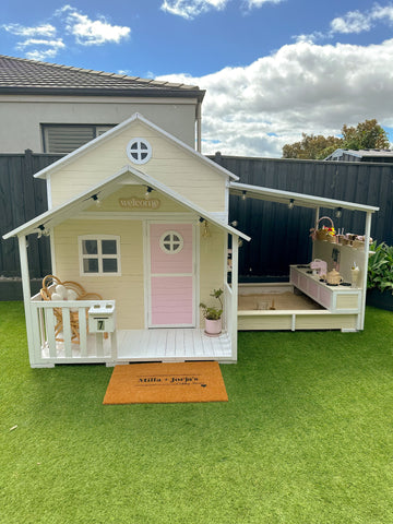 Deposit - Lovely Shack Cubby with Mud Kitchen ($2280)