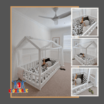 SLEEPY TIME KIDS Cubby Bed - King Single WHITE - SOLD OUT