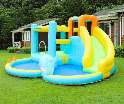 Whale Castle with Slide and Pool (73016) LOW STOCK