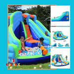 Dual Slide Inflatable Jumper Castle Water Slide (73002)