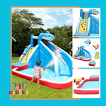 PREORDER Great White Inflatable with Slide, Pool and Spray Gun (63114)